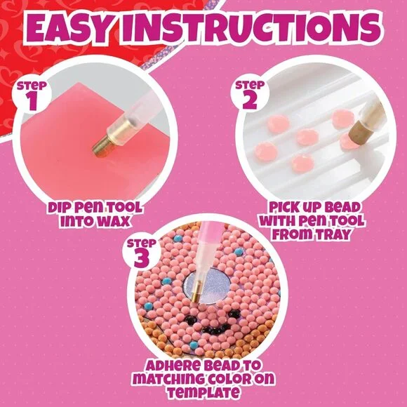 Set of 24 Valentines Cards for Kids Classroom - Valentine's Day Sweet Treats Dia - Picture 4 of 9